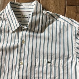 🐊Lacoste long sleeve dress shirt men’s size 42